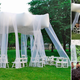 Illustration for article titled Would You Trust a Helium-Filled Floating Venue On Your Wedding Day?
